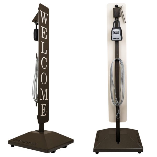Condulus Stand side and back view